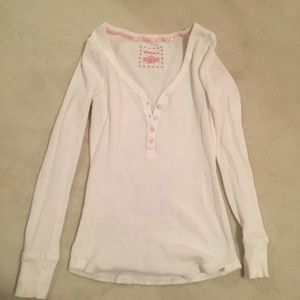 White Long Sleeve Button Down